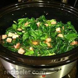 Slow Cooker Southern Collard Greens