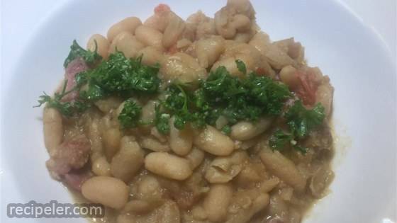 Smoked Pork Shank with White Beans