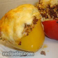 South-of-the-Border Stuffed Peppers