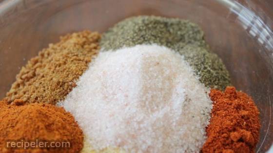 Southern Style Dry Rub for Pork or Chicken