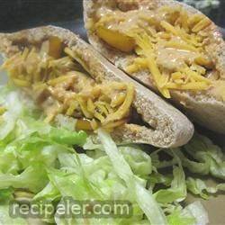 Southwestern Chicken Pitas with Chipotle Sauce