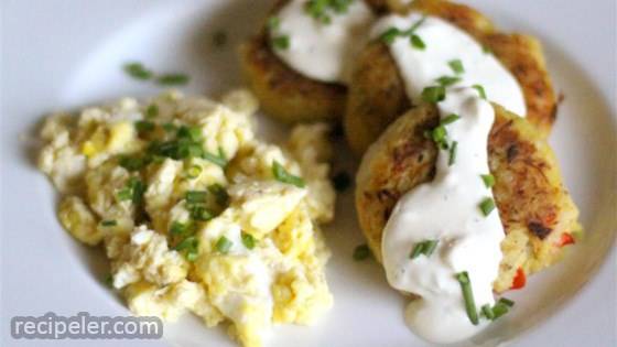 Spaghetti Squash Hash Browns