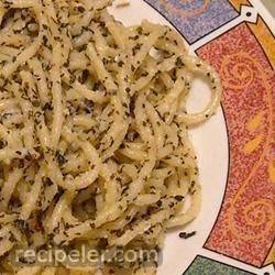 Spaghetti with Garlic and Basil