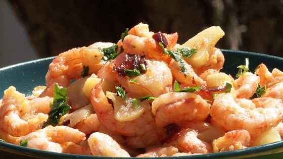 Spanish Pan-fried Shrimp With Garlic