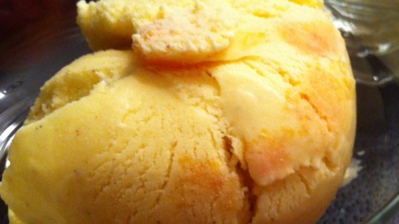 spiced ginger-peach ce cream