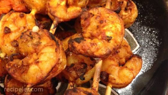 Spicy Chipotle Grilled Shrimp