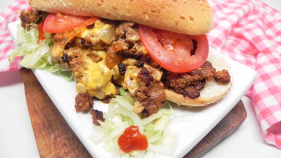 Spicy Chopped Cheese Sandwich