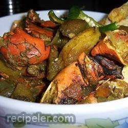 Spicy Crab Curry - Bangla Style