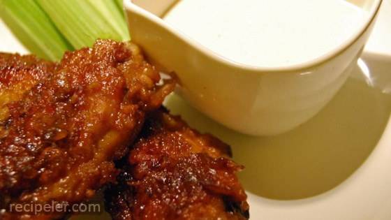 Spicy Ginger Chicken Wings