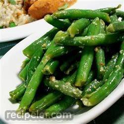 Spicy Ndian (gujarati) Green Beans