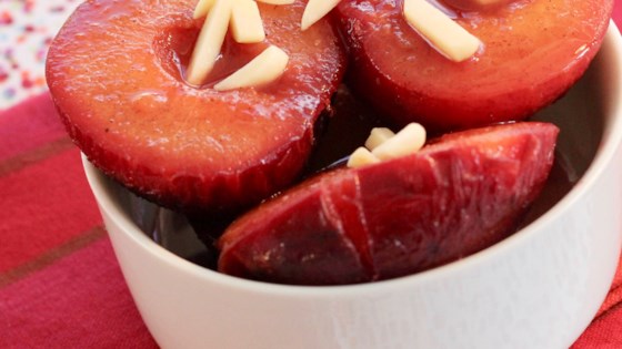 Spicy Oven-roasted Plums