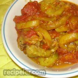 Spicy Pakistani Zucchini
