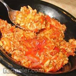 Spicy Sausage and Rice Casserole