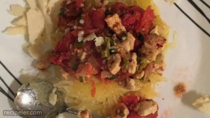 Spicy Spaghetti Squash