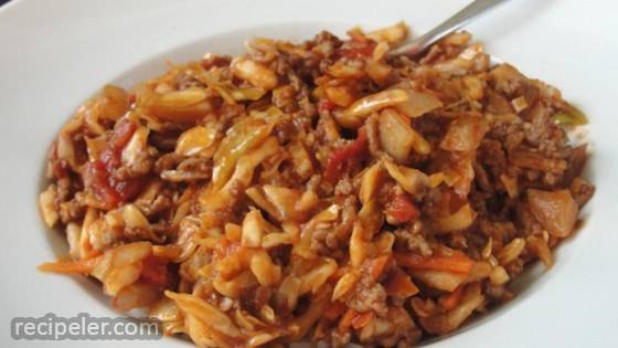 Spicy Unstuffed Cabbage