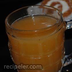 spiked fall cider