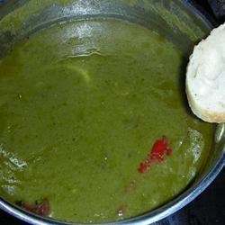 spinach and buttermilk soup
