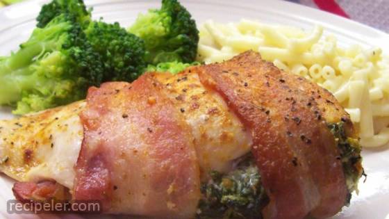 Spinach Stuffed Chicken Breasts