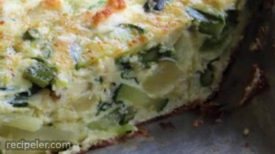 Spring Vegetable Frittata for Mother