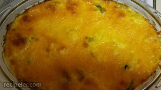 Squash, Egg, and Cheese Casserole