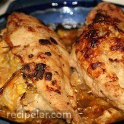 Squash Stuffed Chicken Breasts