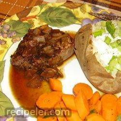 Steak with Marsala Sauce