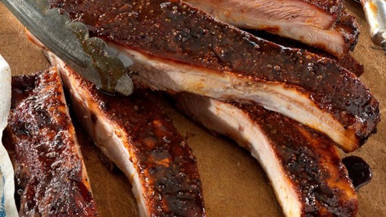 Sticky Molasses Spareribs