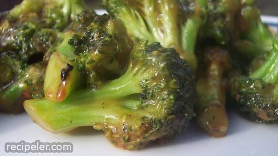Stir-Fry Broccoli With Orange Sauce