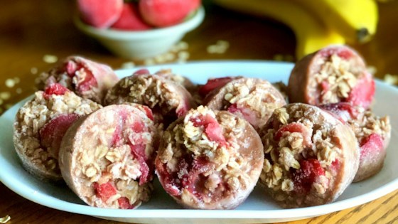 Strawberry-banana Freezer Oatmeal