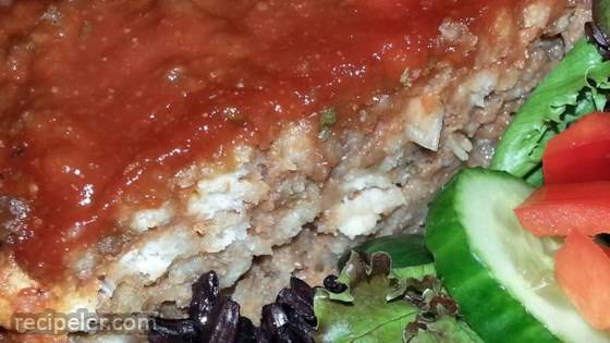 Stuffing Meatloaf with a Sweet Glaze