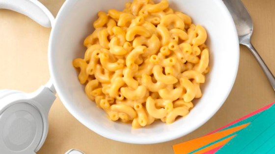 super easy mac and cheese with ready pasta