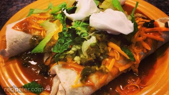 Super Easy Slow Cooker Chicken Enchilada Meat