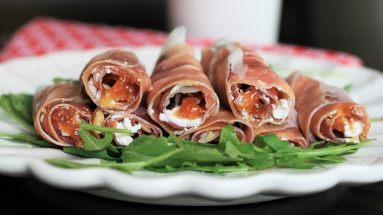 Sweet And Savory Prosciutto Roll-ups