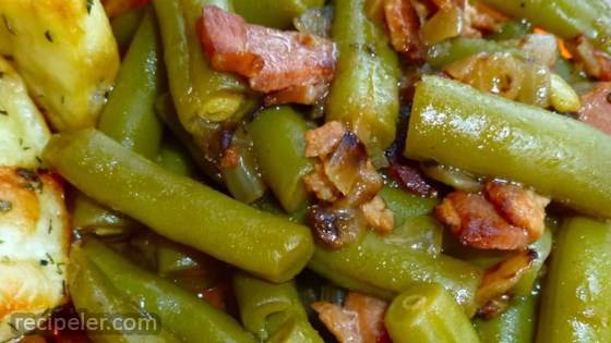 Sweet And Sour Green Beans