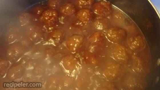 Sweet and Sour Meatballs V