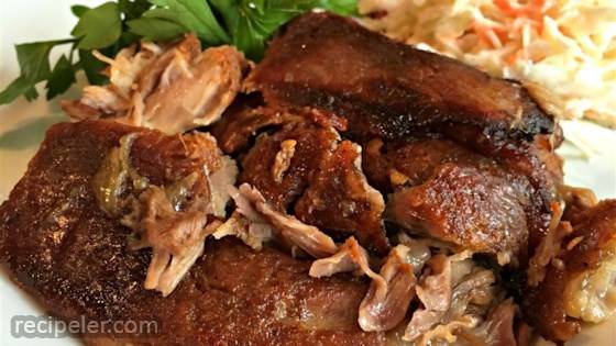 Sweet and Spicy Ginger Beer Pulled Pork