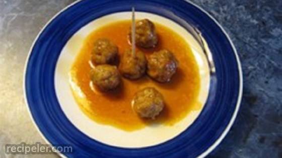 Sweet and Spicy Sausage Balls