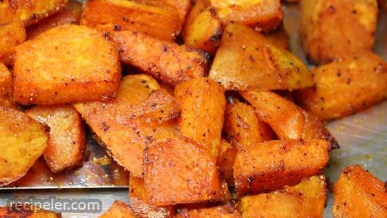 Sweet And Spicy Sweet Potatoes