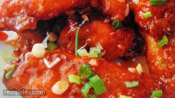 Sweet and Sticky Wings
