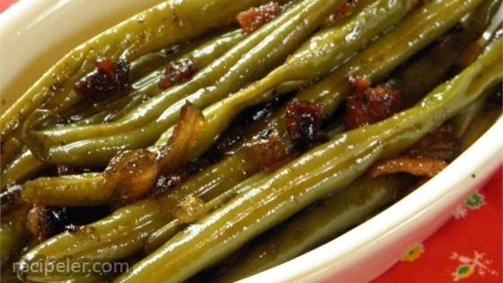 Sweet and Tangy Green Beans
