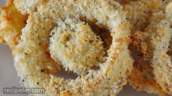 Sweet Baked Onion Rings