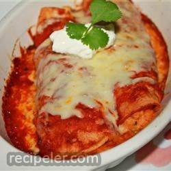 Sweet Potato Enchiladas