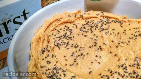 Sweet Potato Peanut Butter Hummus