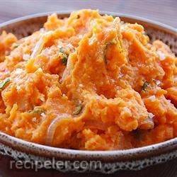 Sweet Potatoes with Caramelized Onions