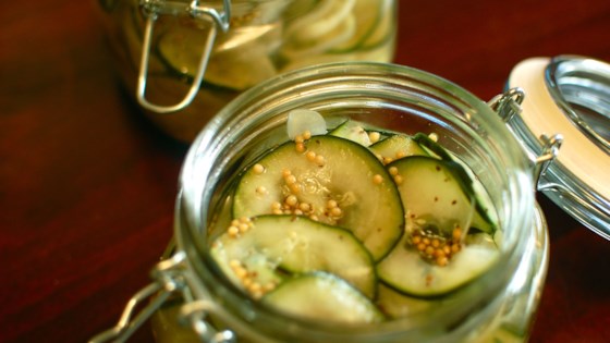 sweet refrigerator pickles