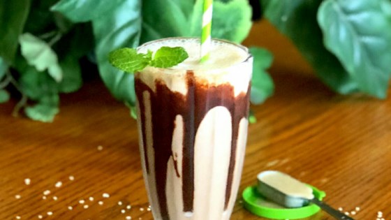 Tahini Mint Chocolate Shake