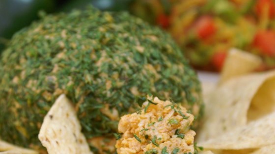tailgating spicy taco cheese ball