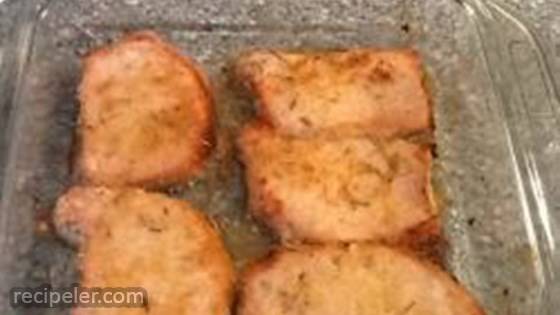 talian Breaded Baked Pork Chops