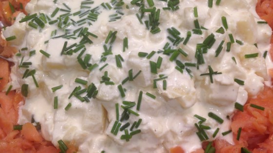 Talian Potato Salad With Smoked Salmon