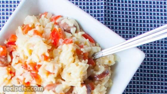 Talian Sausage And Pepper Skillet Dinner